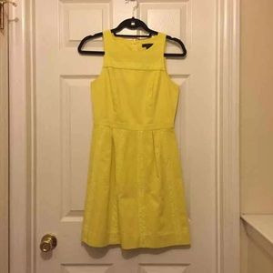 J. Crew Yellow Dress